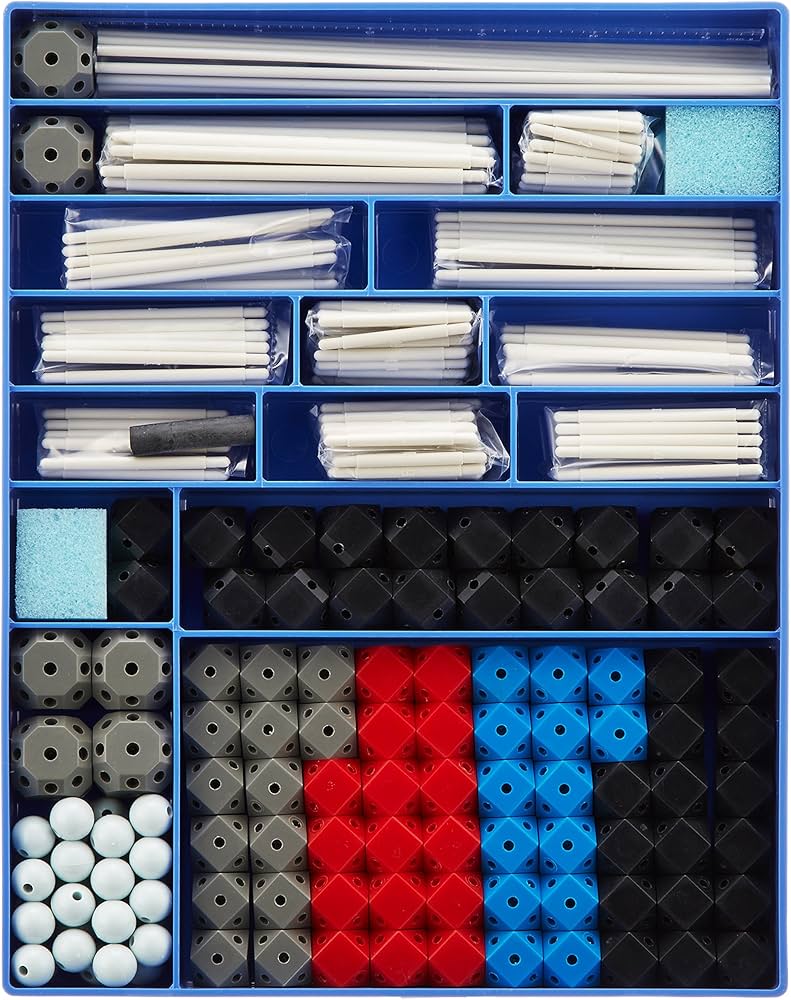 HGS 分子構造模型 D 無機化学用セット HGS分子構造模型 D型セット