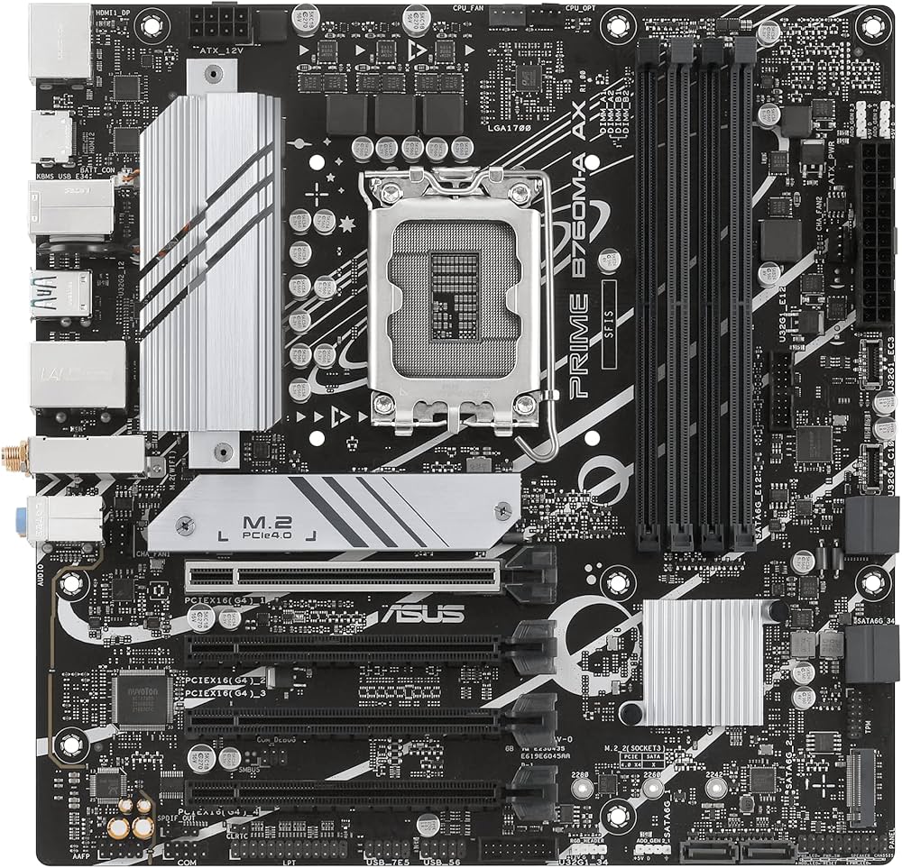 Amazon | ASUS Prime B760M-A AX LGA 1700(Intel® 第12世代&第13世代