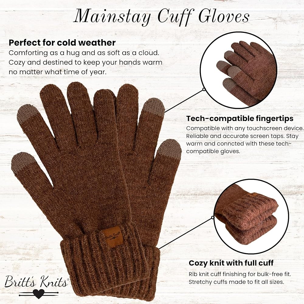 Amazon.com: Britt's Knits Womens Winter Mainstay Full Cuff Knit