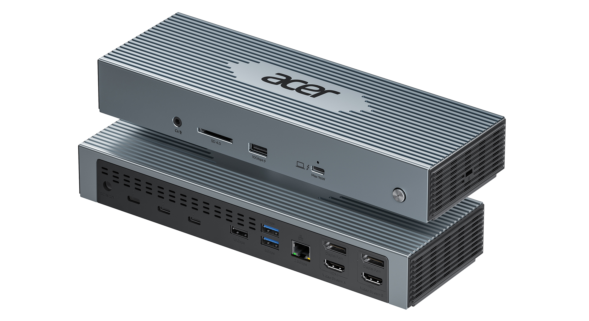 Acer 16-in-1 Quad 4K@60Hz Monitor USB C Docking Station with 1x8K