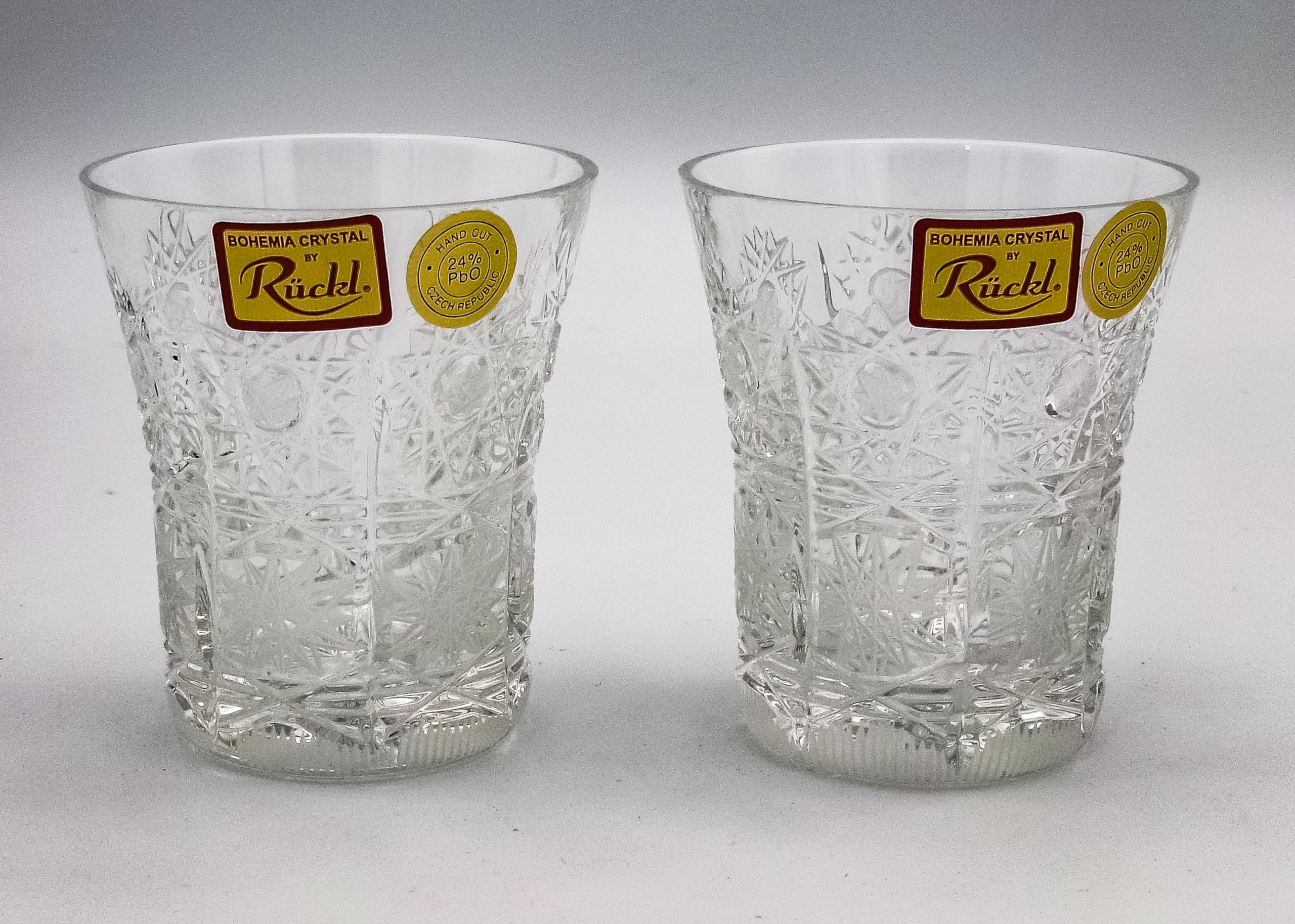 Amazon.co.jp: ボヘミアングラス クリスタル 500PK 冷酒グラス 2個