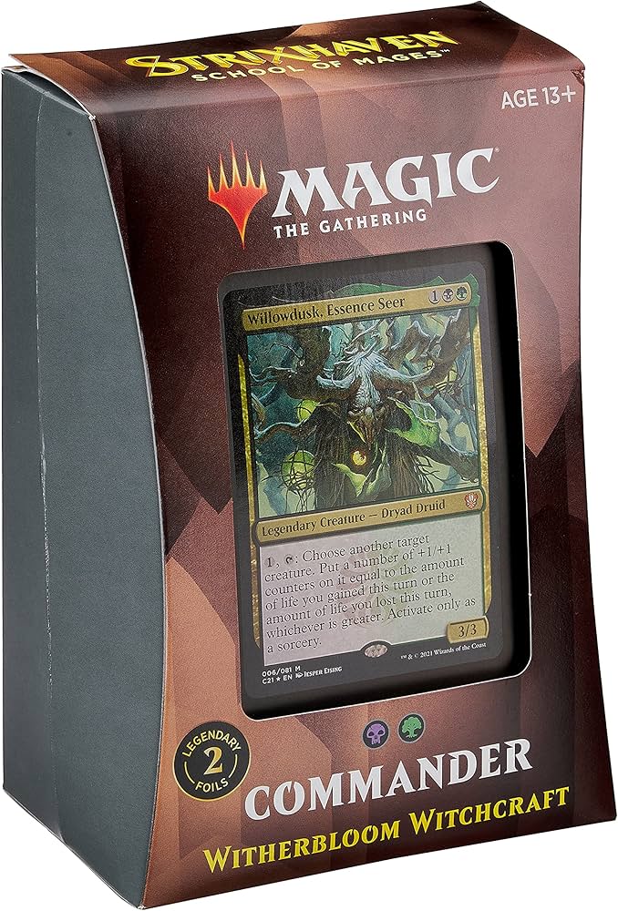 ストリクスヘイヴン 統率者デッキ5種セット 日本語版 MTG Amazon.co.jp