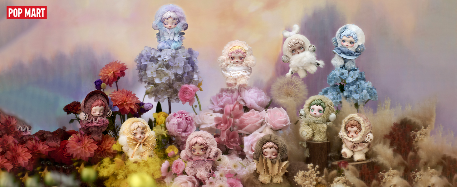 Amazon.com: POP MART SKULLPANDA L'impressionnisme Series Plush