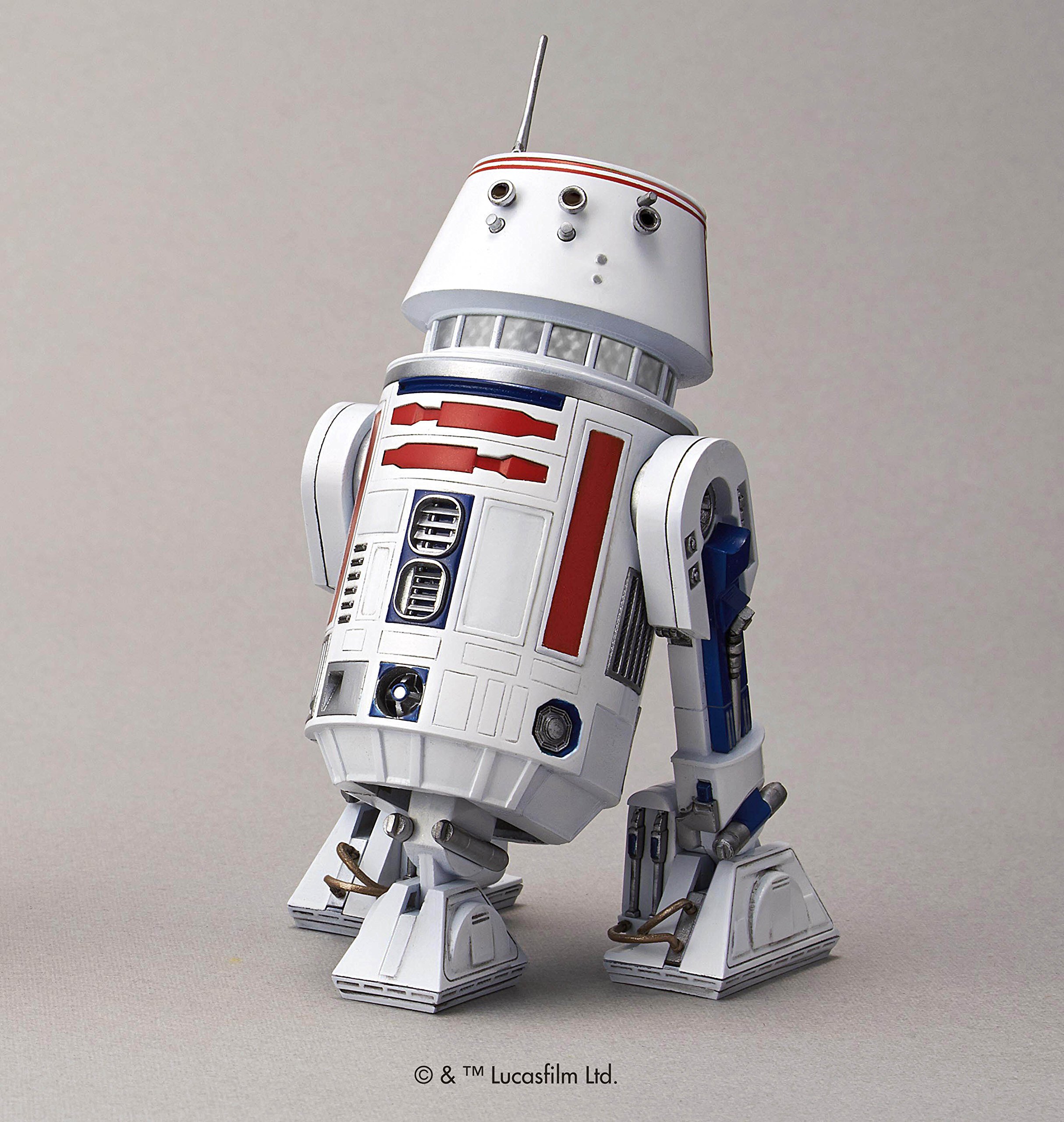 Amazon.com: Bandai Hobby Star Wars Character Line 1/12R2-D2 & R5