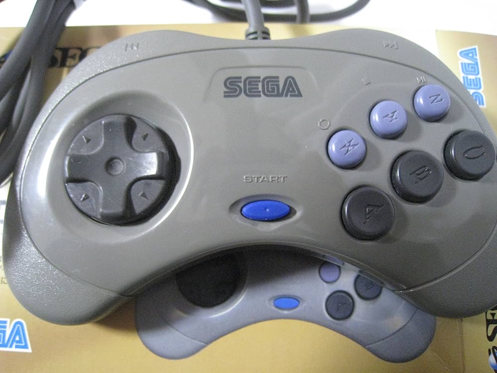 復刻版セガサターンコントロールパッド グレイ USB 復刻版セガサターン