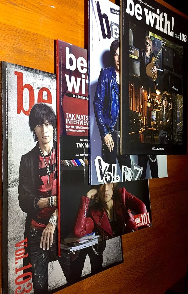 Amazon.co.jp: B'z ビーズ ファンクラブ 会報誌 be with! #107 稲葉
