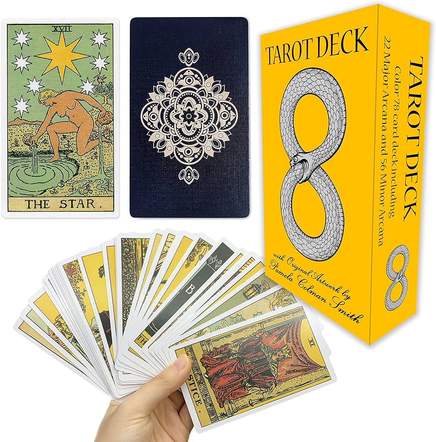 Amazon.com: Miriyan Classic Tarot Cards Deck for Spiritual