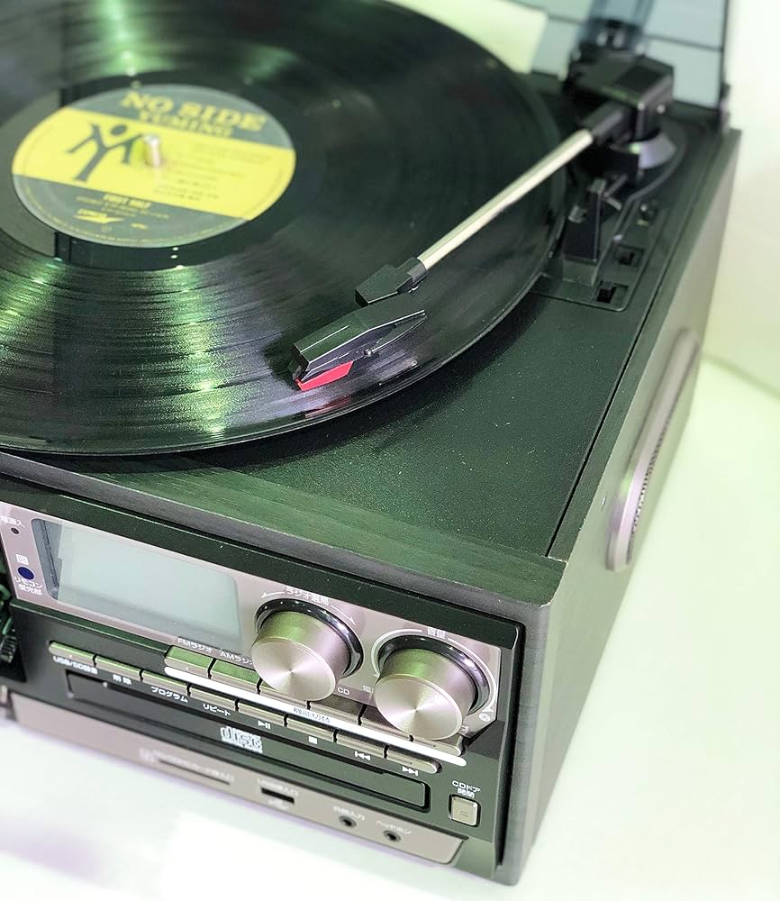 Amazon.co.jp: とうしょう 多機能 レコードプレーヤー コンパクト (AM