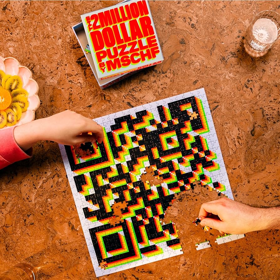 米国販売限定】MSCHF 2MILLION オファー DOLLAR PUZZLE 米国販売限定