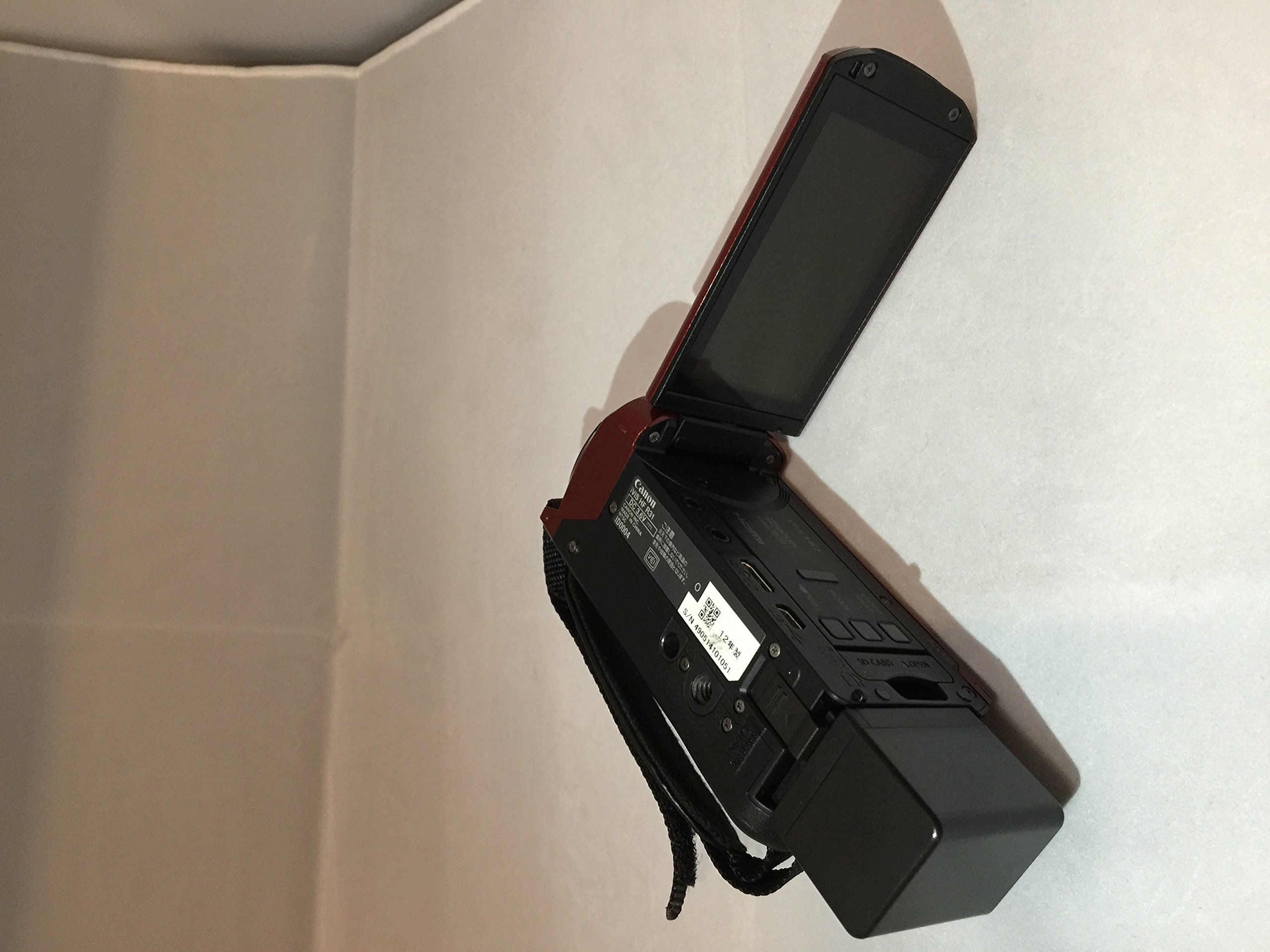 Amazon | Canon デジタルビデオカメラ iVIS HF R31 レッド 光学32倍