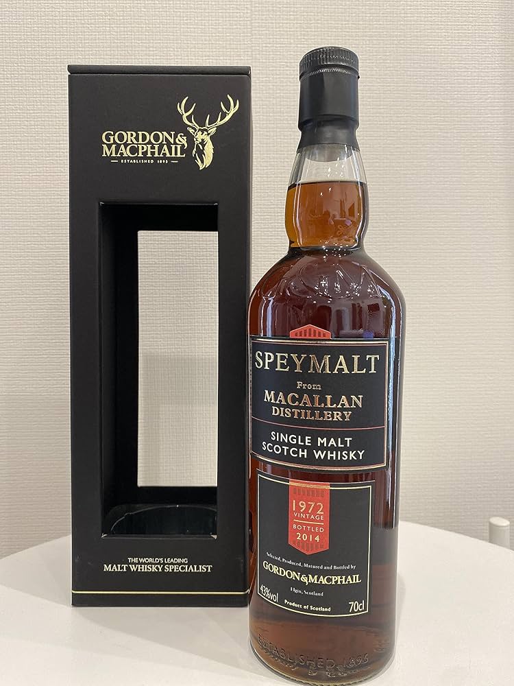 Amazon.co.jp: スペイモルト フロム マッカラン 42年 MACALLAN 1972