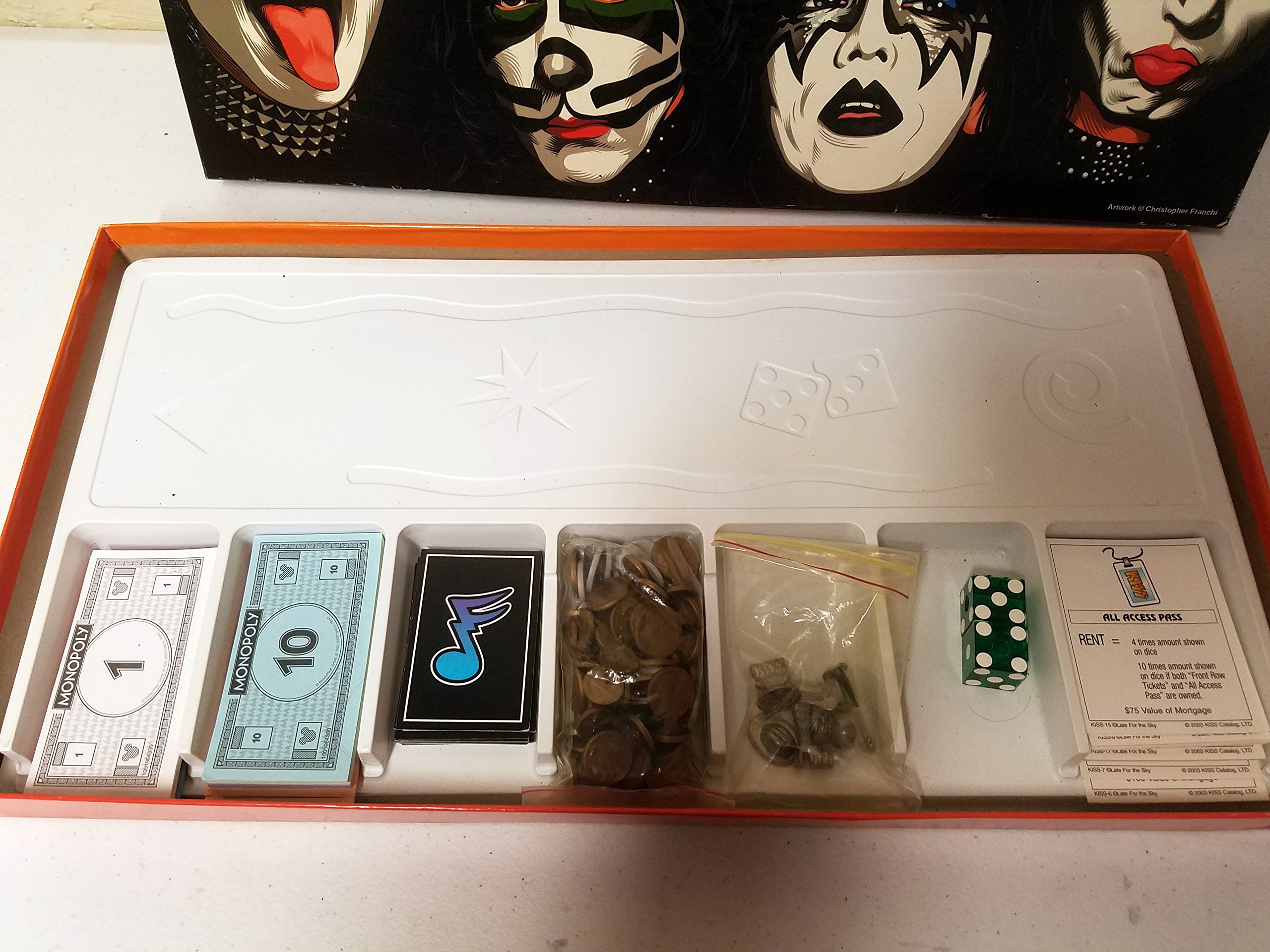 Amazon.com: KISS KISSopoly: KISS-themed Board Game for 6+ Years