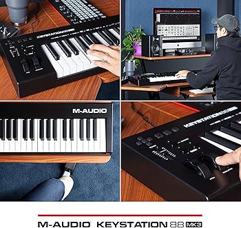 Amazon | M-Audio 88鍵USB MIDIセミウェイト・キーボード バーチャル