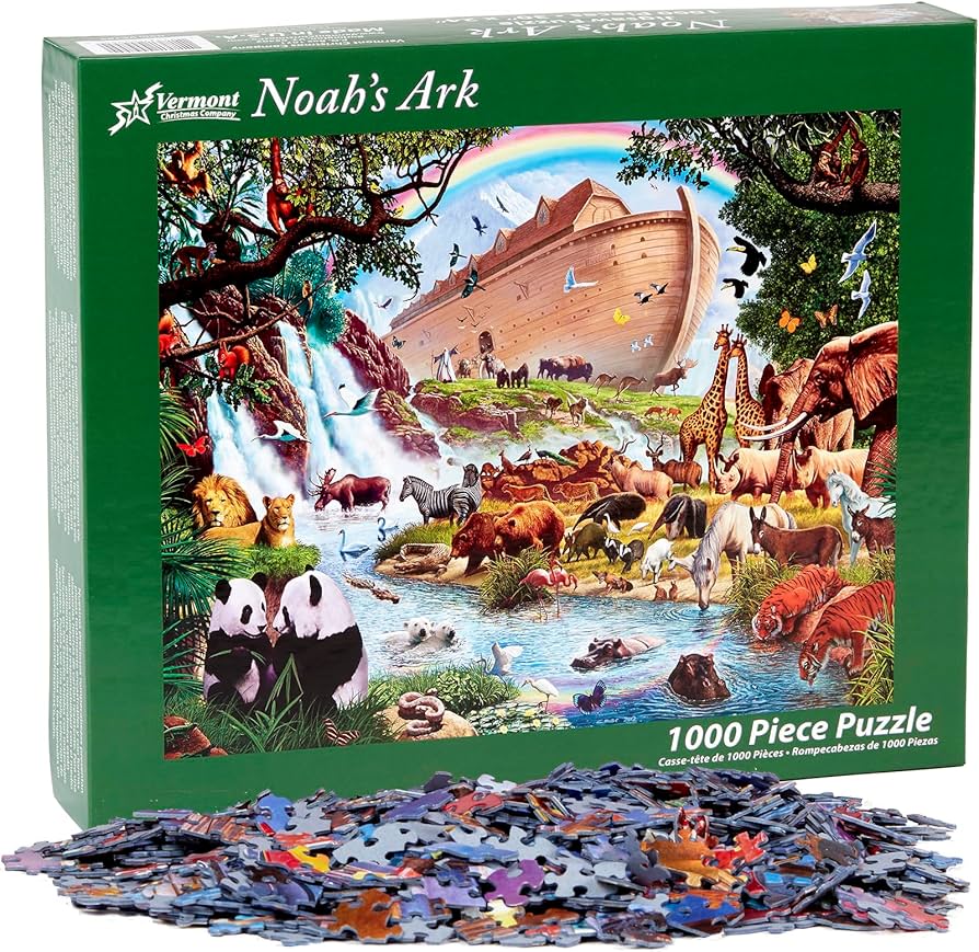 Amazon.co.jp: Vermont Christmas Company ノアの箱舟 ジグソーパズル