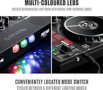 Amazon.com: Numark Party Mix Live + HF125 - DJ Controller/Adults