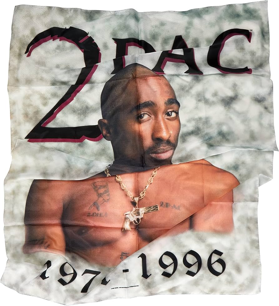 Bioworld Merchandising – Tupac Shakur poster tissu 1971 – 1996 75