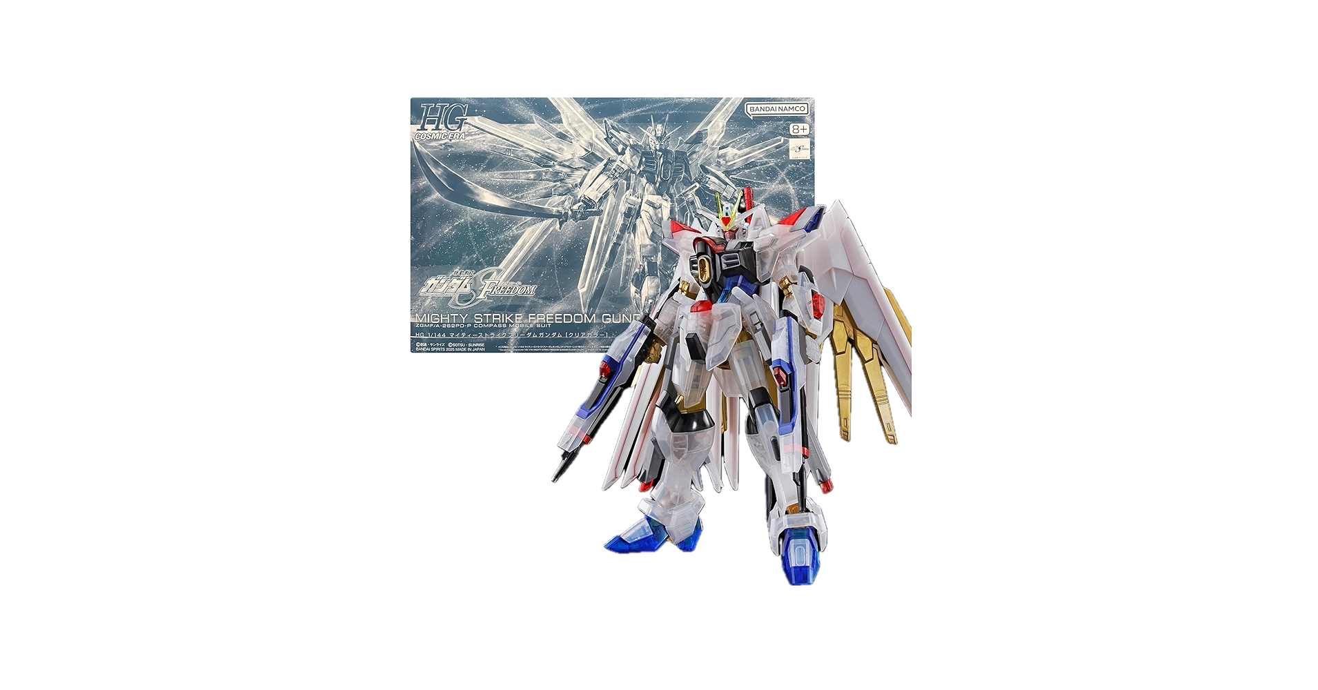 Amazon | 【HG】 1/144 マイティーストライクフリーダム [クリアカラー