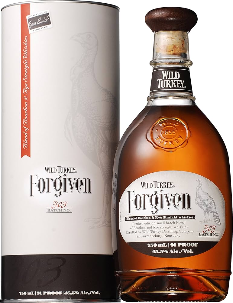 Amazon.co.jp: バーボン ウイスキー ワイルドターキー フォーギブン