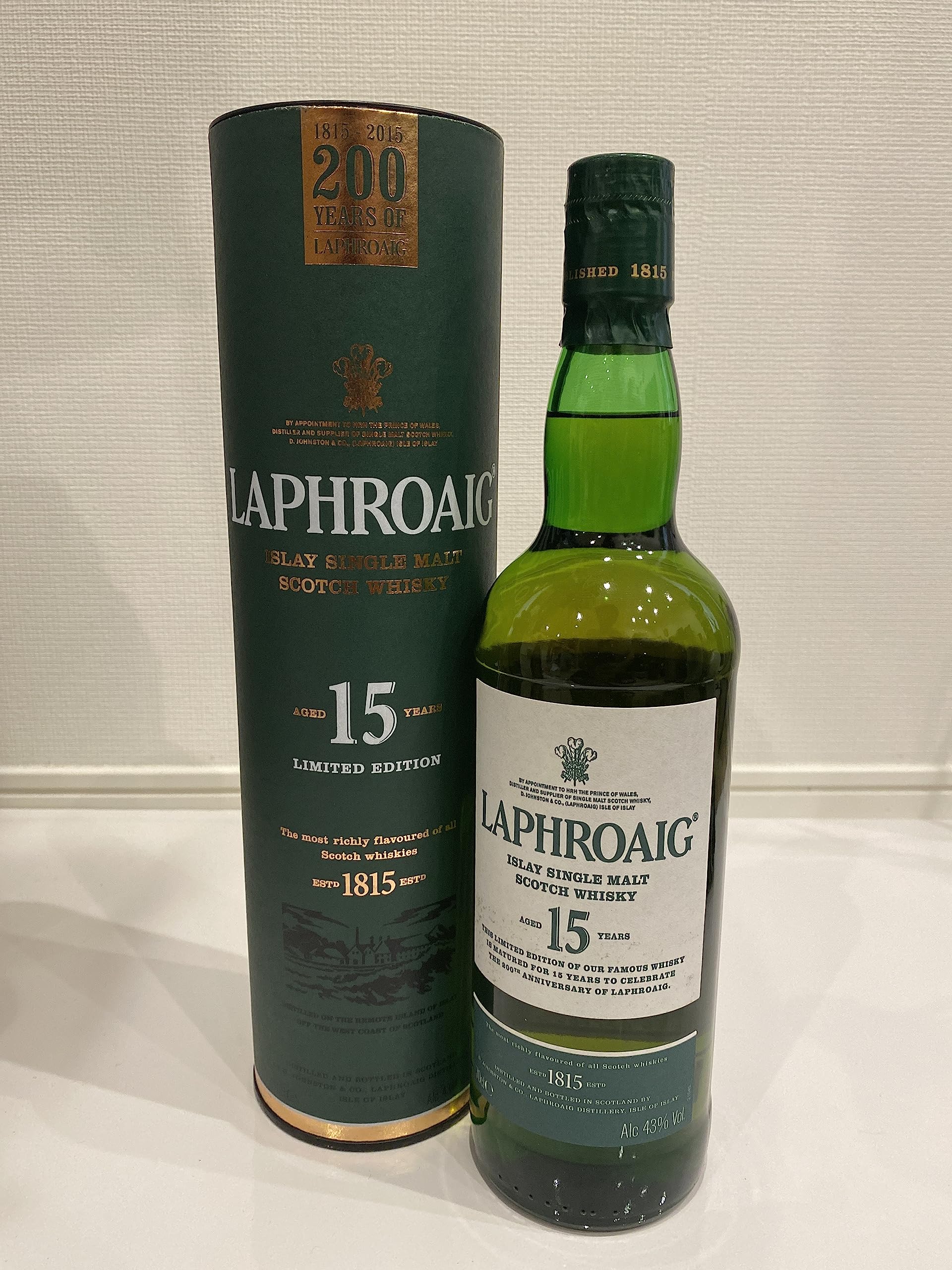 Amazon.co.jp: LAPHROAIG ラフロイグ 15年 リミテッドエディション 200