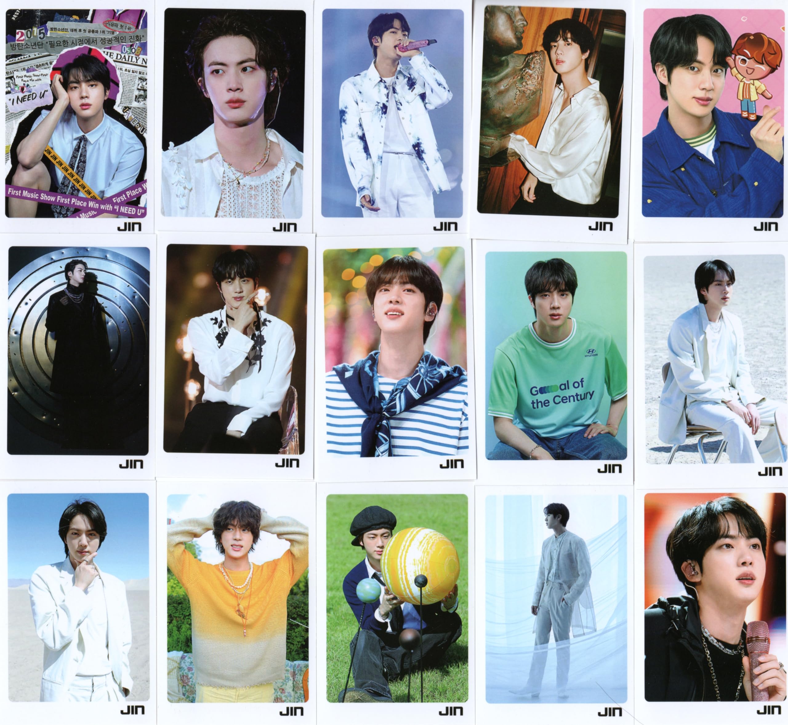 BTS 創立式 ジン JIN ワッペン トレカ フォトカード BTS 創立式 ジン