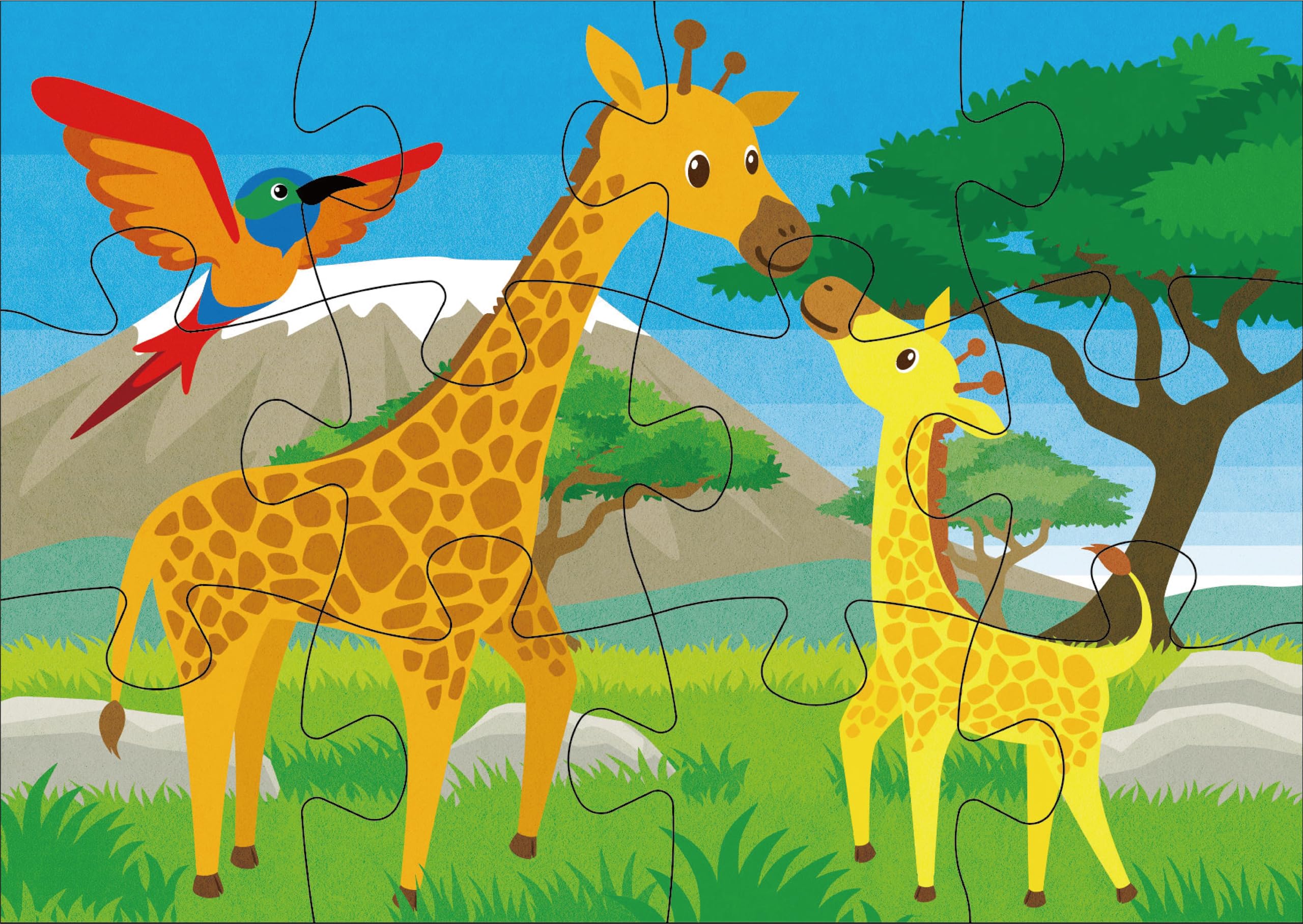 激レア品！ くもん ジグソーパズル 赤ずきん・犬と猫 2セット 激レア品