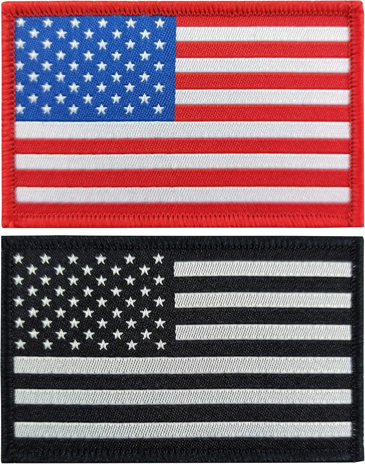 米軍 レア 正規品】アメリカ国旗 フラッグ パッチセット 12パック