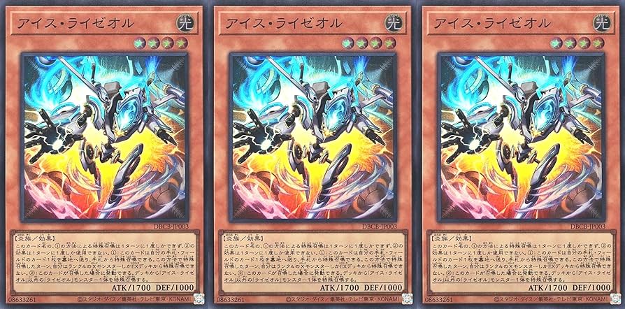 即買い可能‼️ 遊戯王 ライゼオル 3種セット 計9枚 デッキパーツ