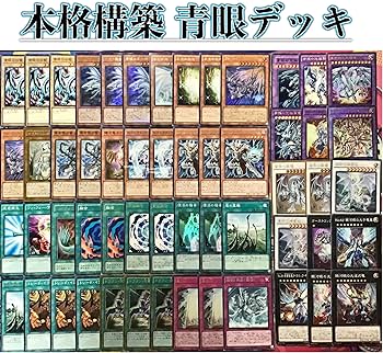 遊戯王 青眼の白龍 超高レアリティ 本格構築デッキ 45 遊戯王 青眼の白