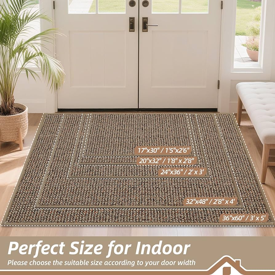 Amazon.com: BEQHAUSE Dirt Trapper Door Mat 32