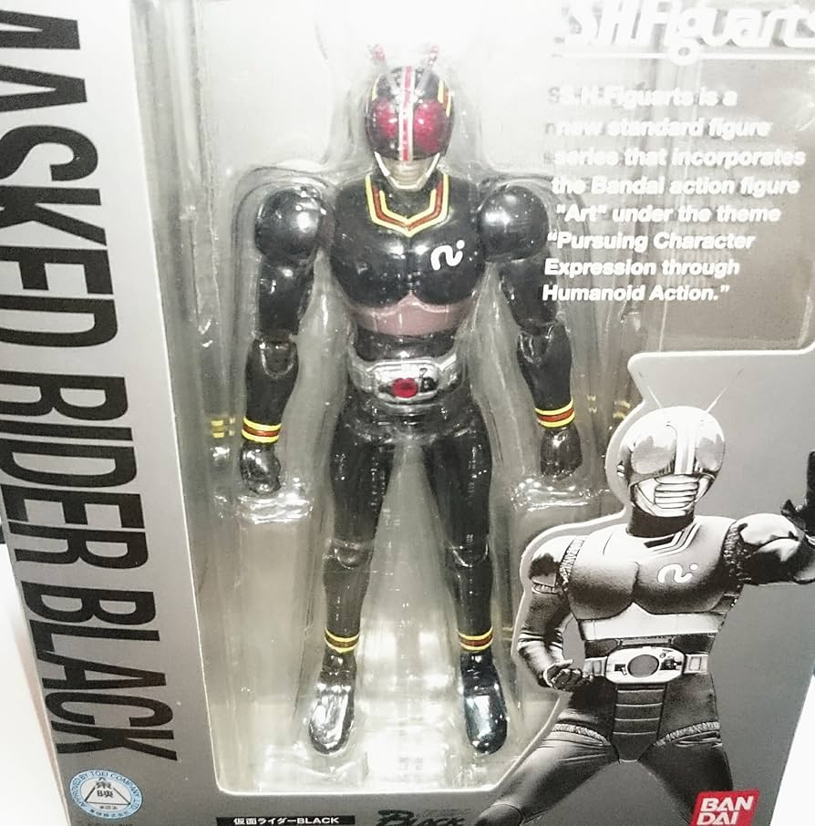 Amazon.com: S.H. Figuarts : Masked Rider Black by Bandai : Toys