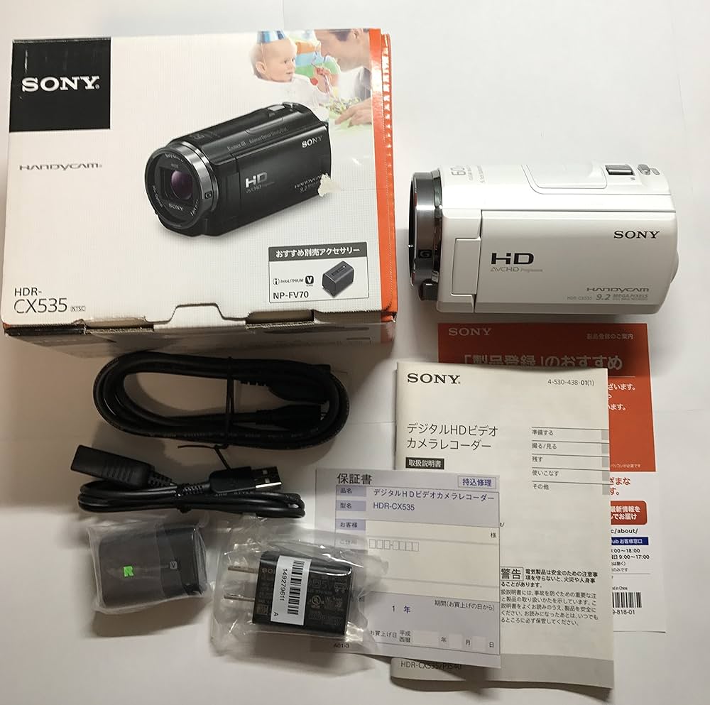 美品】SONY HDR ビデオカメラ 付属品全てあり 【公式通販】