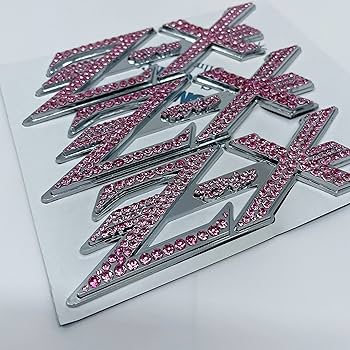 Amazon | ライブDio ZX AF35 立体 クリスタル エンブレム (ピンク