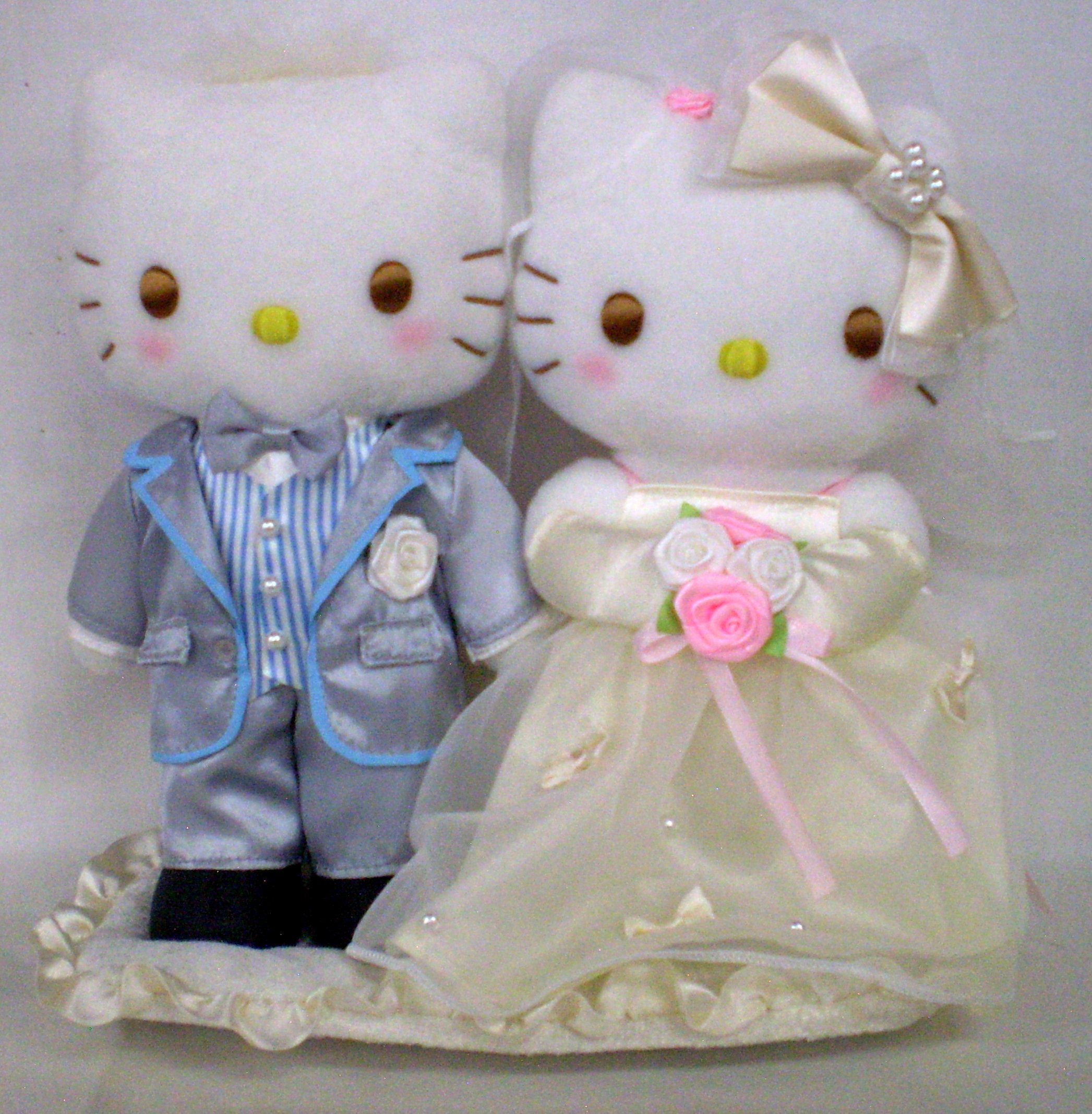 ハローキティ ダニエル ウエディングオブジェ キティー&ダニエルの