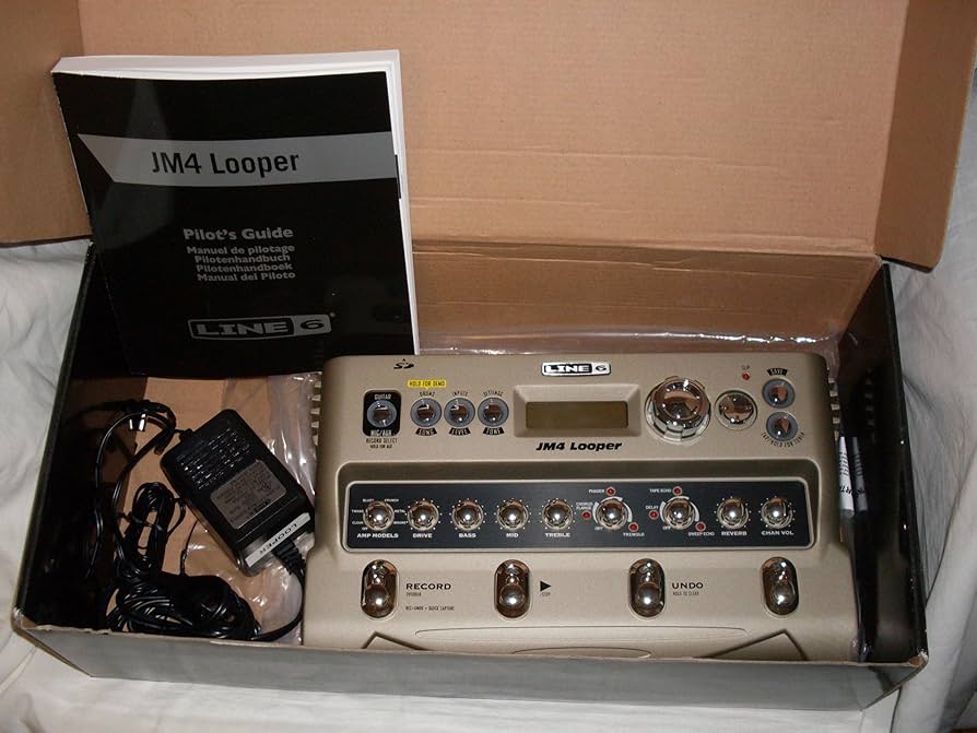 Amazon.com: Line 6 JM4 Looper combines jam tracks, looping and