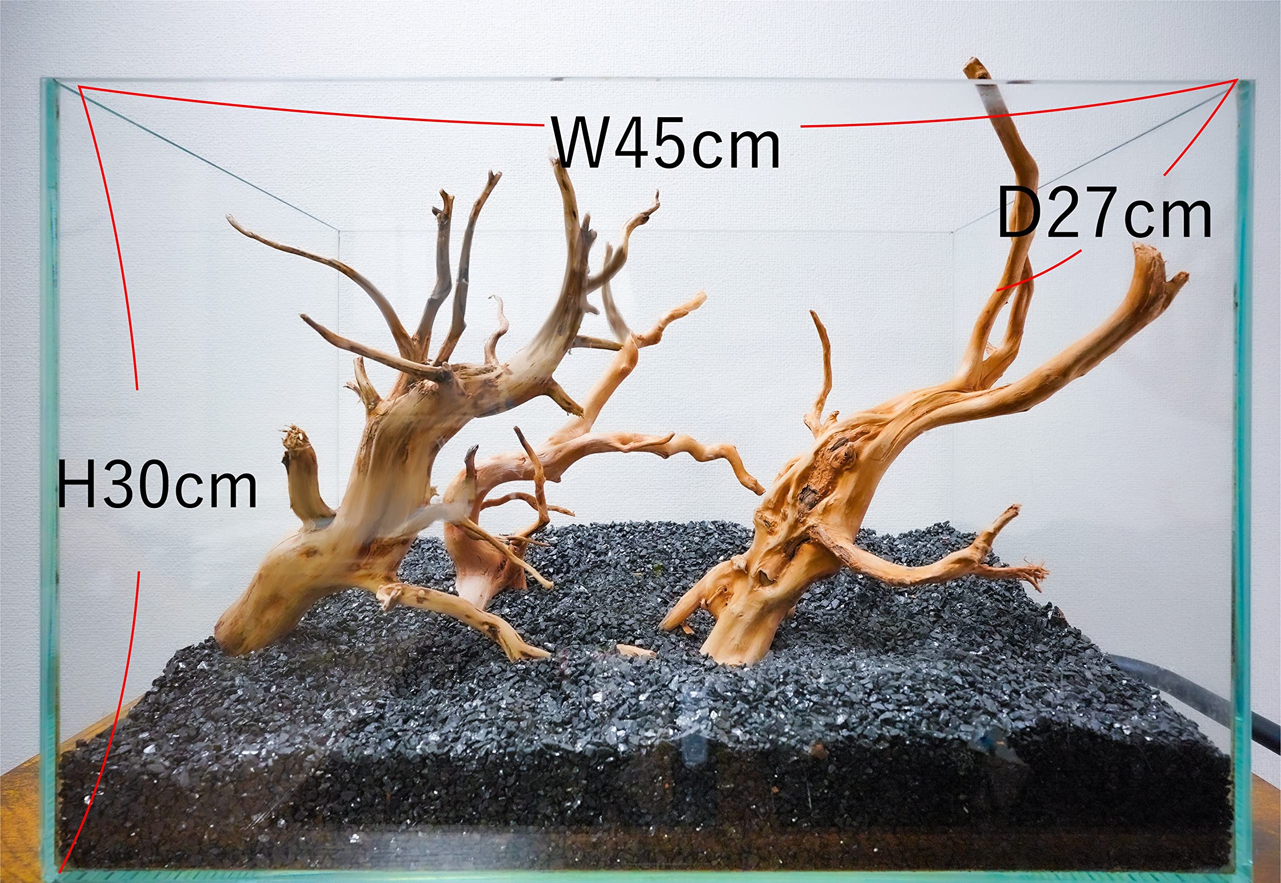 MSRW-6372 天然流木レイアウトセット スリムウッド アクアリウム MRW