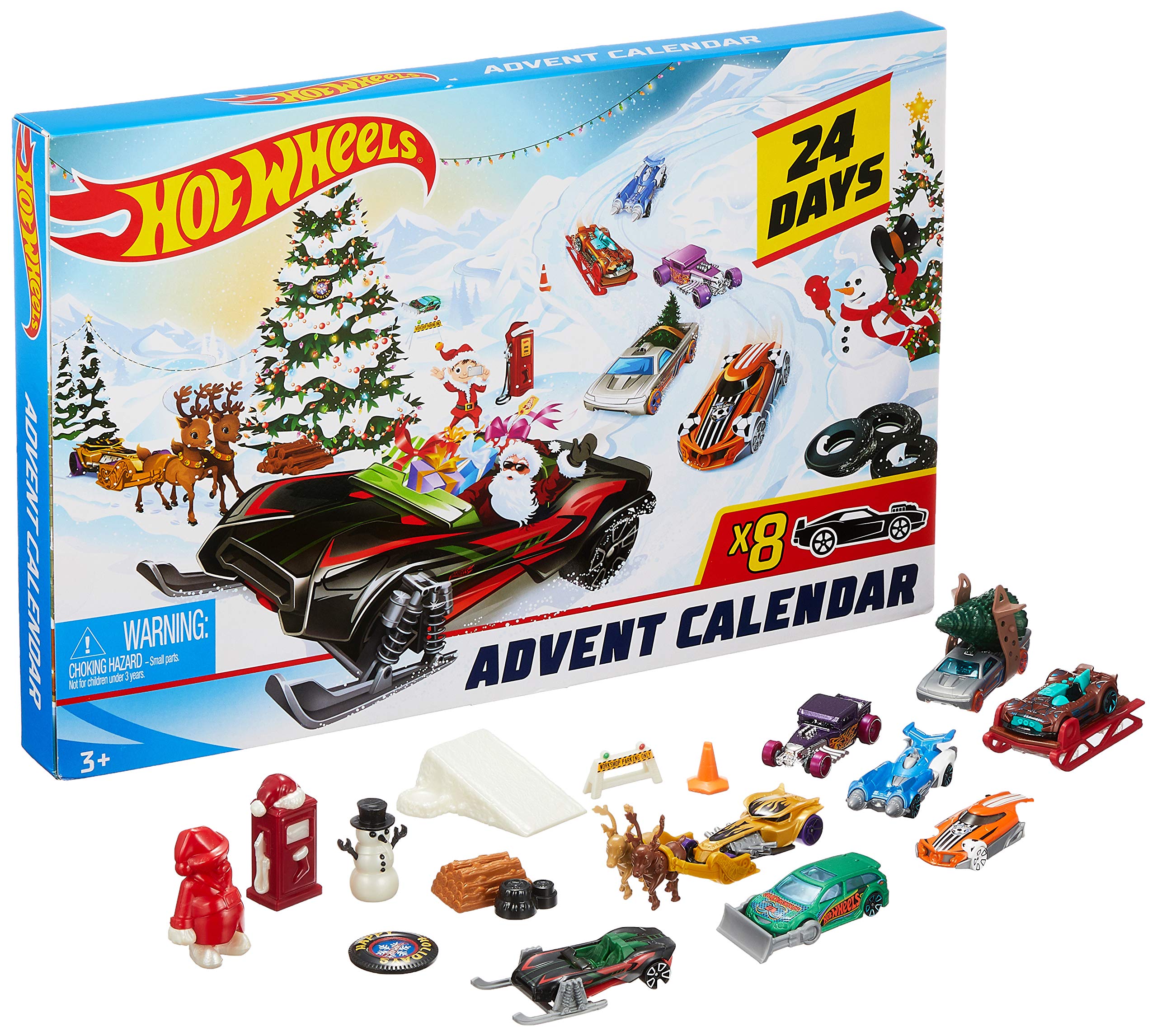 Hot Wheels ホットウィール アドベントカレンダー テーマ：クリスマス