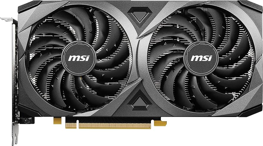 Amazon.com: MSI Geforce RTX 3050 Ventus 2X, 8gb, Gddr6, 128-bit
