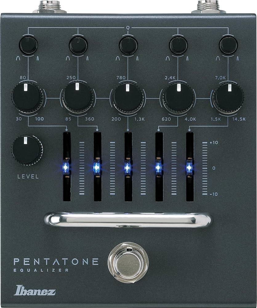 Amazon.com: Ibanez PTEQ Pentatone 5-band Parametric EQ Pedal