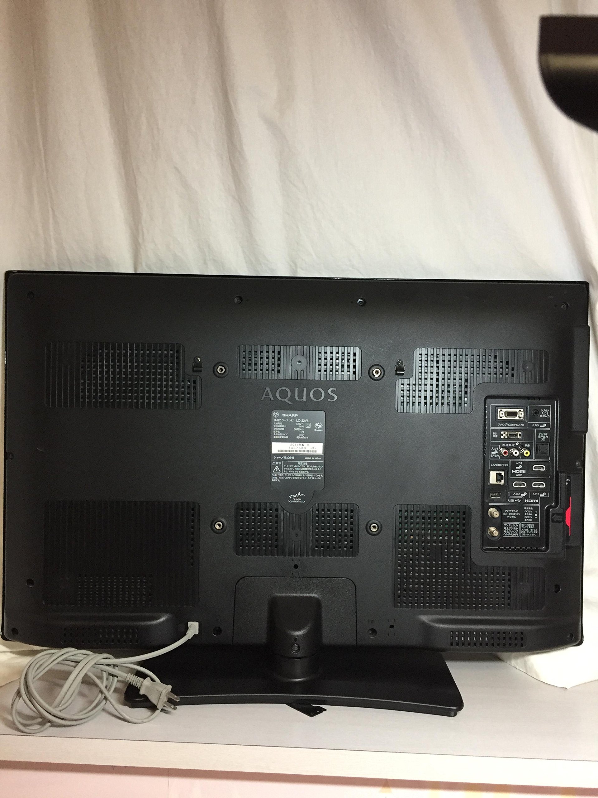 Amazon.co.jp: Sharp Aquos LC-32V5-B 32V LCD TV, 2011 Model