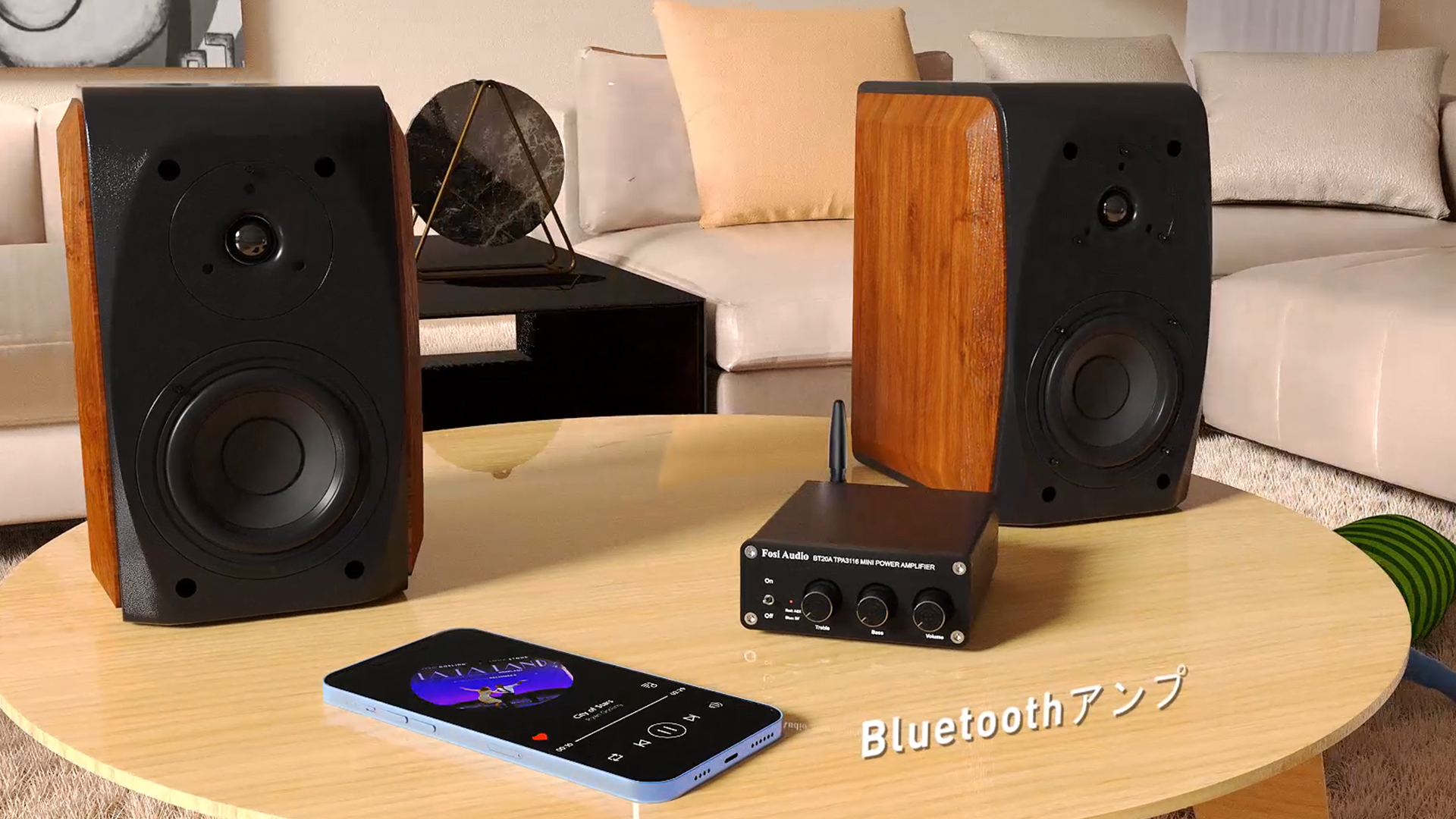 Fosi Audio M03 サブウーファーアンプ 200W Amazon.com: Fosi Audio