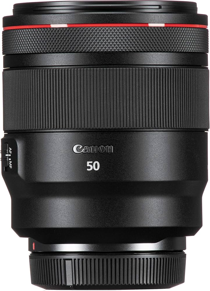 Amazon.com : Canon RF50mm F 1.2L USM Standard Lens, Black