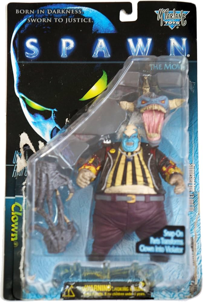Amazon.com: Spawn The Movie - Clown Ultra-Action figure : Toys & Games