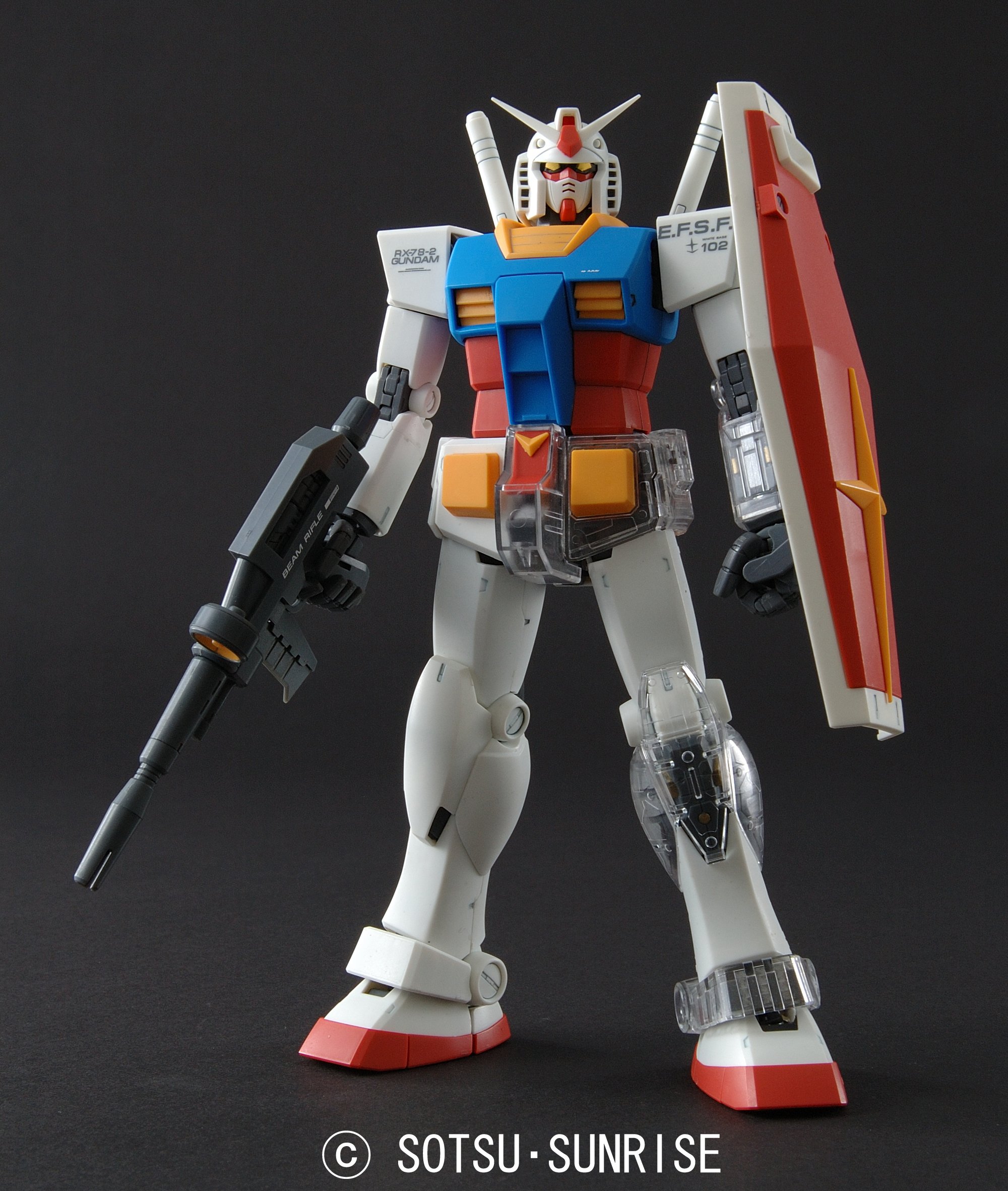Amazon.com: Gundam RX-78-2 Gundam Ver 2.0 with Extra Clear Body