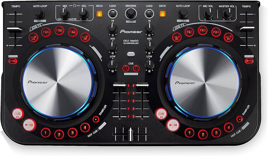 Amazon.com: Pioneer DDJ Series DDJ-WeGO BLK Digital DJ Controller