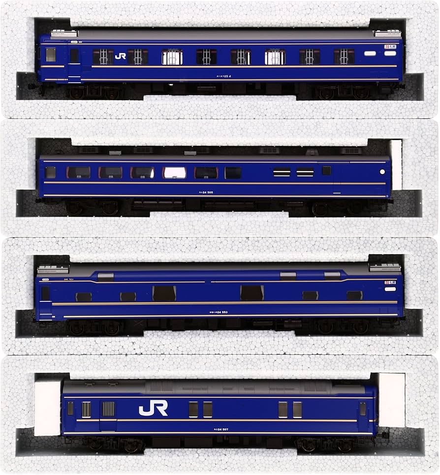 Amazon | KATO HOゲージ 24系 寝台特急 北斗星 基本 4両セット 3-515