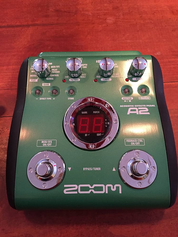 ギター ZOOM A2 Acoustic Effects Pedal A2 Acoustic Effects Pedal | Zoom