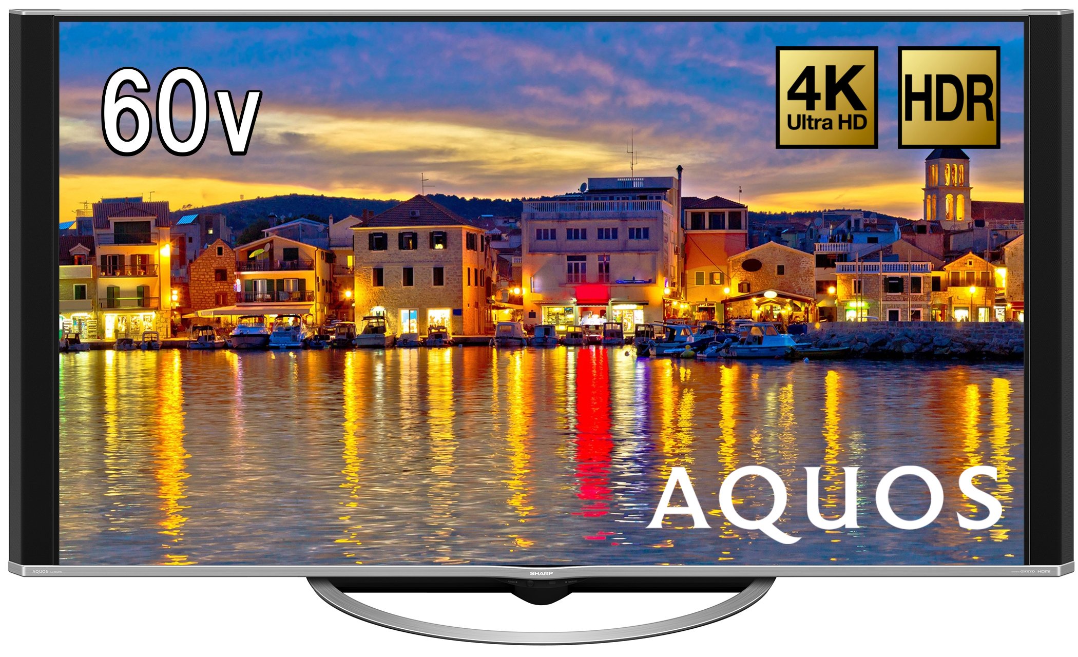 シャープ 60V型 4K液晶テレビ AQUOS LC-60US45 動画アプリ○ シャープ