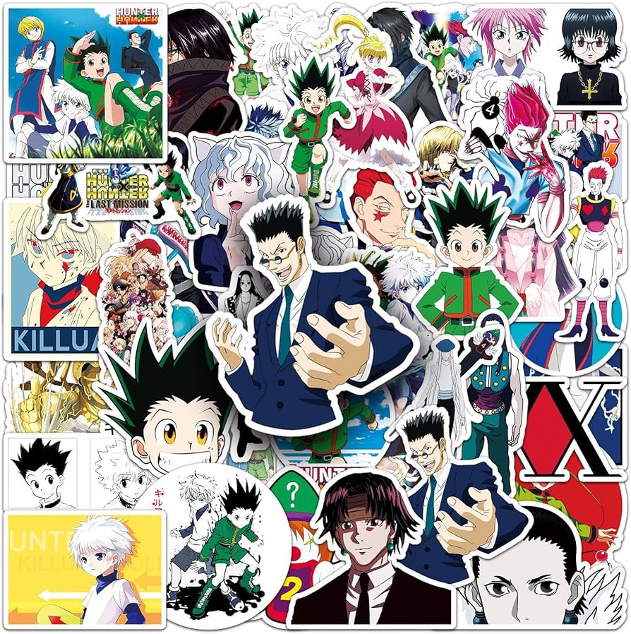 Amazon.co.jp: 50枚入り ハンター×ハンター Hunter X Hunter シール