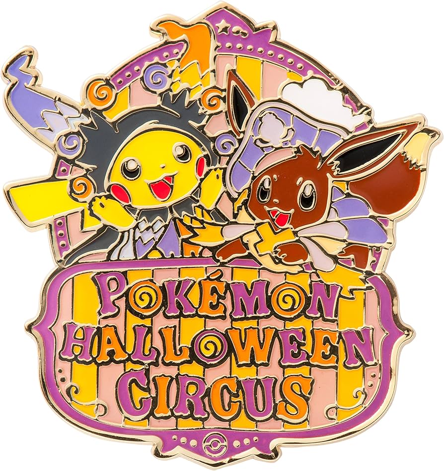 ポケモンセンター ロゴピンズ Pokemon Halloween Circus