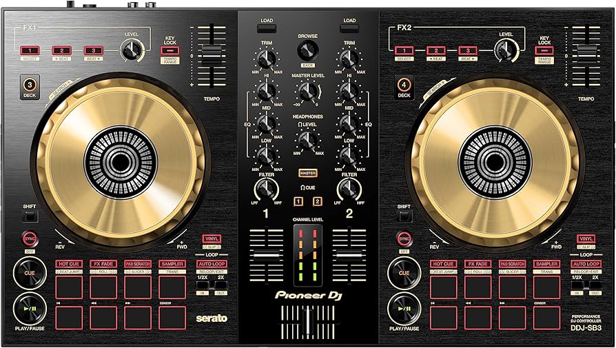 Amazon | Pioneer DJ DDJ-SB3-N 2デッキ セラート DJコントローラー